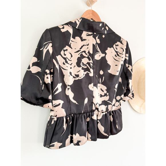 JS Collections | Black & Cream Cocktail Party Jacket | Sz 10 - Picture 11 of 11